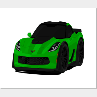 Z06 GREEN Posters and Art